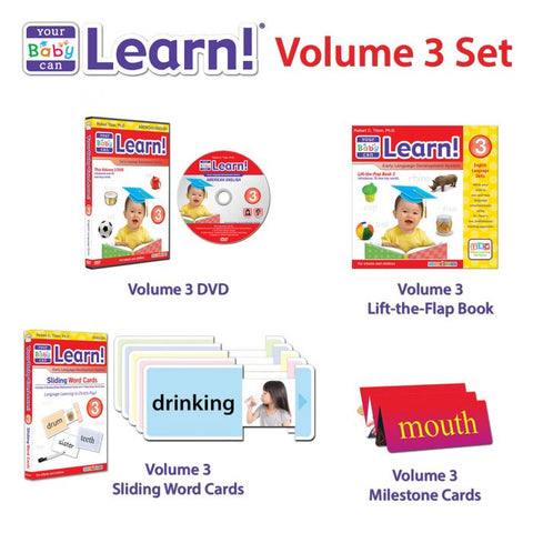 Your Baby Can Learn! English Volume 3 Set