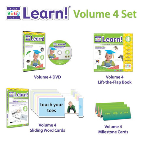 Your Baby Can Learn! English Volume 4 Set